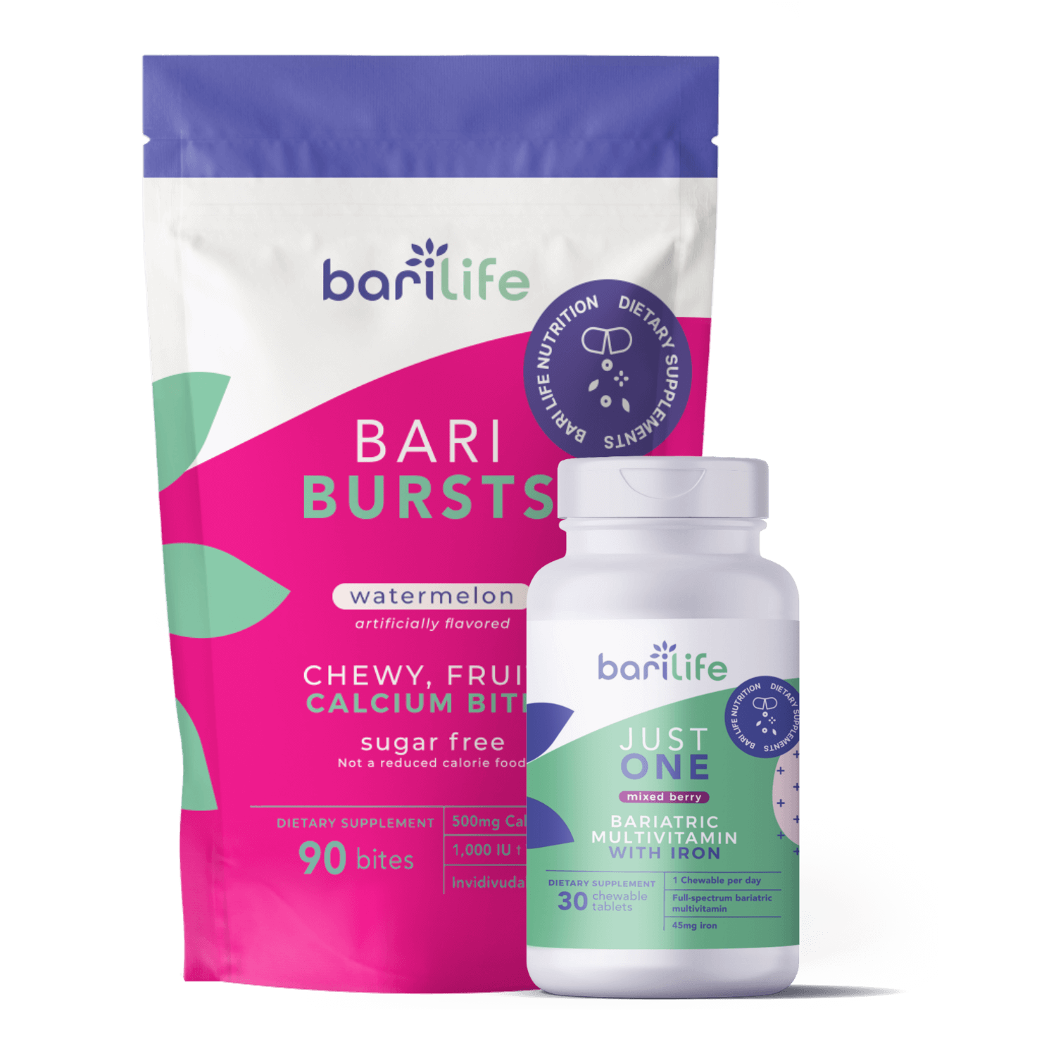 Bariatric multivitamin and bursts